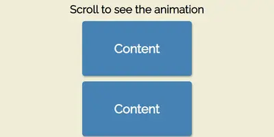 Scroll Animation